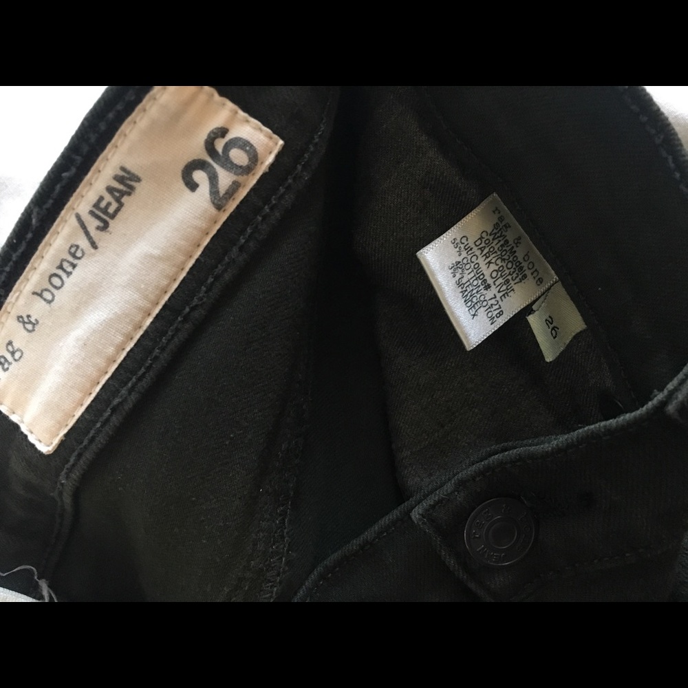Rag & Bone skinny jeans size 26
